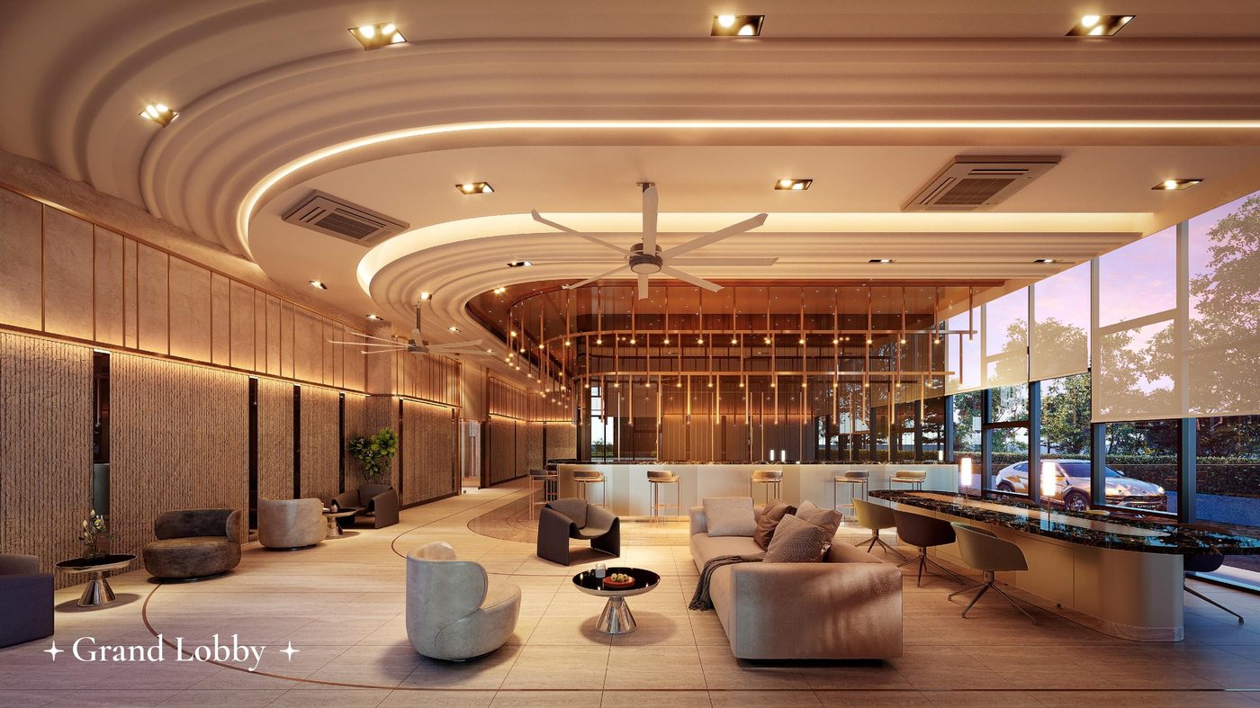 Grand Lobby interior at The Celestz